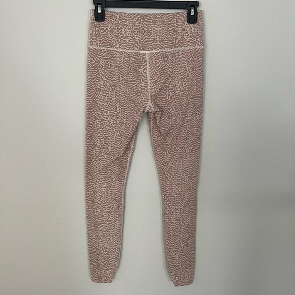 Varley Duncan Leggings Rose Feather Print Neutral (Size S) - Picture 4 of 7